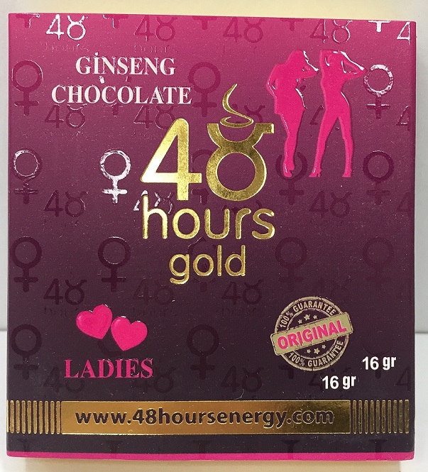 48 hours gold ginseng chocolate ladies 제품이미지 입니다.