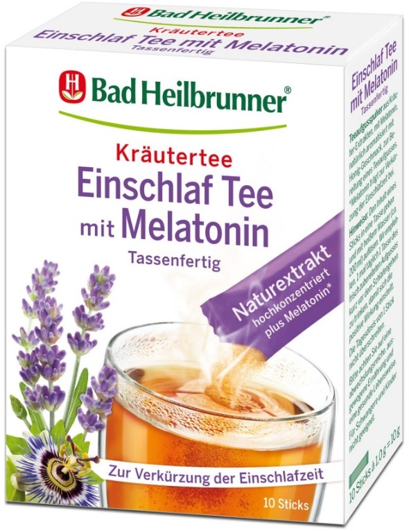 Einschlaf Tee mit Melatonin 제품이미지 입니다.