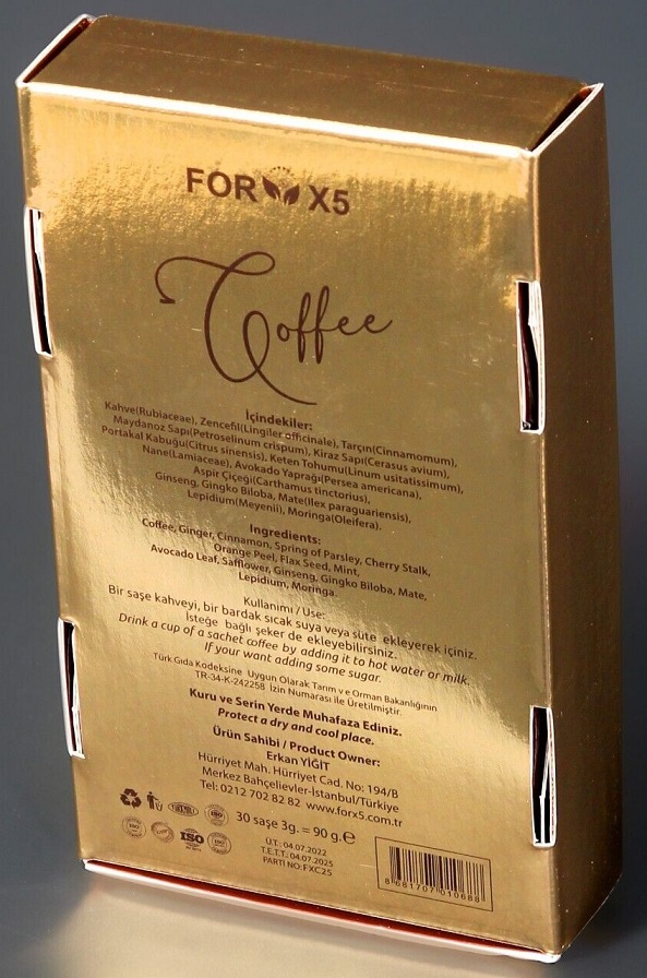 ForX5 Coffee 제품이미지 입니다.